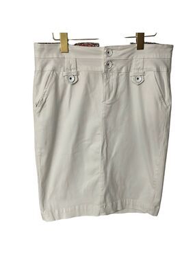one 5 one Women's Classic White Pencil Skirt